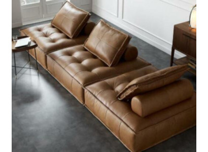 Dräisëtzer Canapé 3 Sëtzer Wunnlandschaft Couchen Sëtz Design Canapé Lounge Canapéen