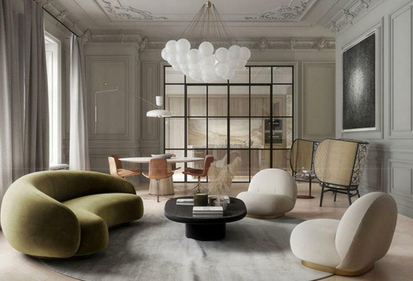 Design Canapé Lounge Sofas Samett Canapé 3 Sëtzer Stoff Ronn Club Miwwelen Eck Garnitur