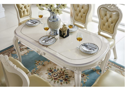 Iessdësch Dësch Grupp Wunnzëmmer Garnitur Holz Design Iesszëmmer Dëscher