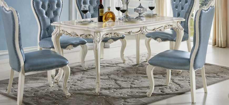 Iessdësch Grupp Holz Wunnzëmmer Garnitur Iesszëmmer Design Dëscher