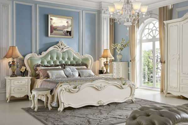 Chesterfield Bett Betten Lieder Hotel Luxus Schlofkummer Polster Duebel 180x200