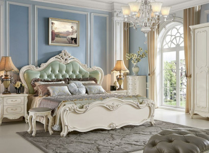 Chesterfield Bett Betten Lieder Hotel Luxus Schlofkummer Polster Duebel 180x200