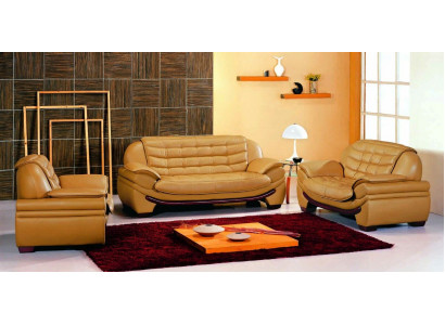 3-Sëtz (ouni 2+1) Sofa Couch Polster XXL Grouss Couchen Sofas Lieder Sëtz