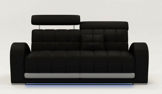 Design 3 Sëtzer (ouni 2+1) Sofa Couch Polster XXL Grouss Couchen Sofas Lieder