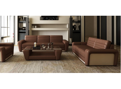 Lieder-Couch Wunnlandschaft 3+2 Sëtzer Design Modern Sofa Wunnzëmmer
