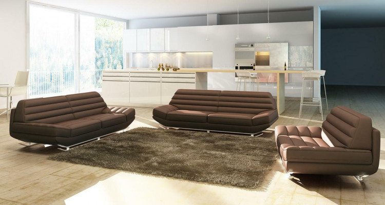 Sofagarnitur Design Canapé 3+2 Set Polster Sofa Lieder Wunnzëmmer Garnituren