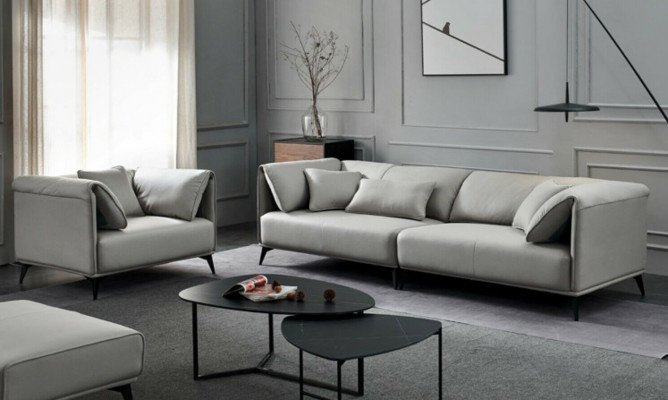 Wunnzëmmer Canapéën Couchë Polsterung 4-Sëtzer Gro Design XXL Grousst Sofa