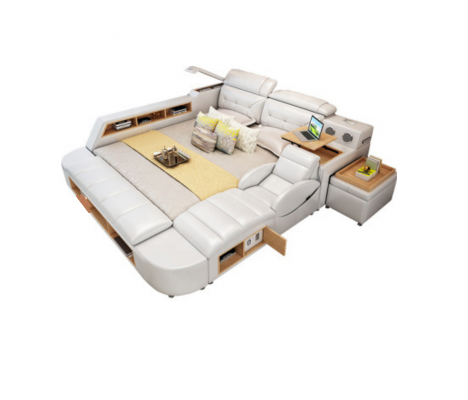 Duebel Luxus Design Liederbett Polster Better USB Hotel Multifunktional
