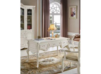 Luxus Schreifdësch Bureau Antik Stil Barock Office Rokoko Barock Dëscher