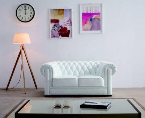 Designer Miwwel Sofa Couch 3 Sëtzer Polstersofaen Dekor Wunnzëmmer Couchen