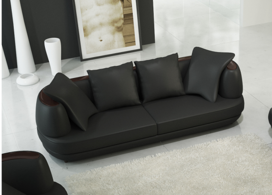 Designer Miwwelen Canapé Sofa 3-Sëtz Polster Sofas Wunnzëmmer Dekor Canapéen