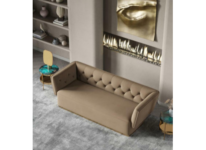 Wohnlandschaft Relax Sëtz Design Canapé Lounge Still Textil Canapé 3 Sëtzer