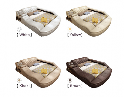 Multifunktiouns-Bett Luxus Design Liederbetter Hotel Duebel Ablag