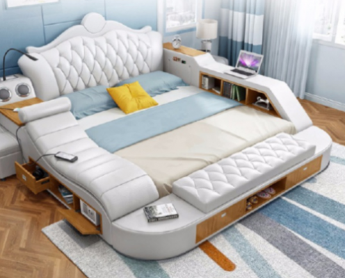 Duebel Luxus Design Bett Polster Better 180x200 Multifunktion Lieder Chesterfield