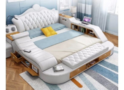Duebel Luxus Design Bett Polster Better 180x200 Multifunktion Lieder Chesterfield