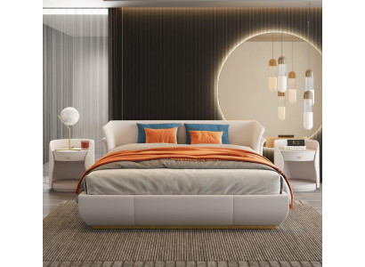 Designer Bett Duebel Better Modern Hotel Lieder Duebelbett 180x200cm