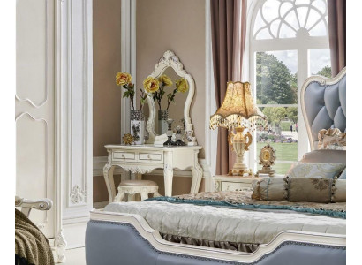 Make-up Dësch Spigel Hocker Luxus Kommode Schlofkummer Konsole Barock Rokoko Nei