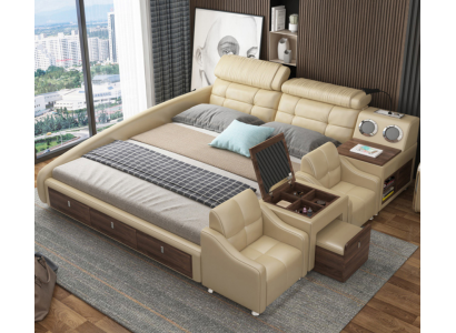 Liederbett Better Këssen Duebel Multifunktioun 180x200 Lieder Bettgestell Design