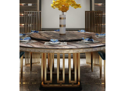 Luxus Ronder Dësch Ronn Dëscher Edelstol Miwwel Design Iesszëmmer Iessdëscher Nei