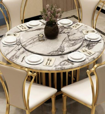 Luxus Ronder Dësch Ronn Dëscher Edelstol Miwwel Design Iesszëmmer Iessdëscher Nei