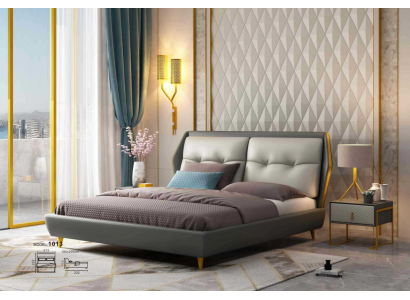 Design Lieder Bett Luxus Polster Better 180x200 Miwwelen Schlofzëmmer
