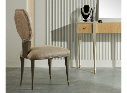 Luxus Design Gepolsterte Stull Sitz Lehn Iesszëmmer Holz Still Liederstull Fauteuil Nei