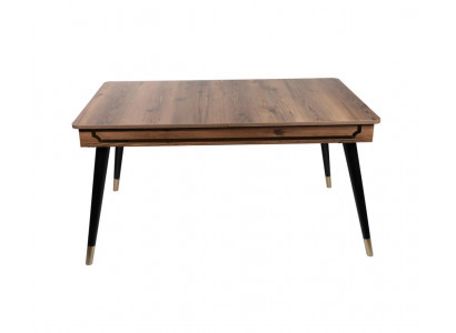 Iessdëscher Dësch Holz Dëscher Miwwel Iessdësch Modernen Stil Holzdësch 120x60cm Neit