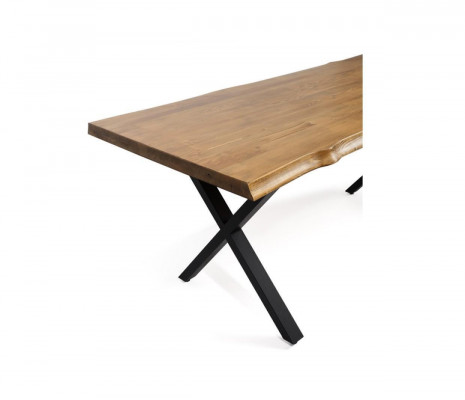 Steetdësch Dësch Holzdëscher Bar Dëscher Kichendësch Eechte Holz 200x80cm Miwwelen Nei