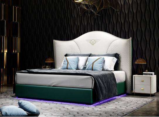 Klassesch Bett Barockstil Duebelbetter Schlofkummer 180x200cm