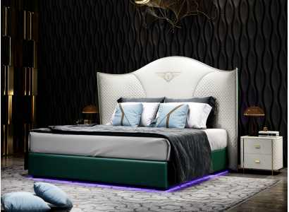 Klassesch Bett Barockstil Duebelbetter Schlofkummer 180x200cm