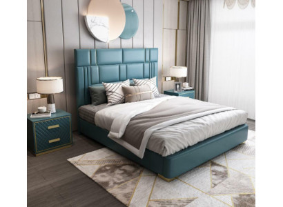 Lederr Luxus Hotel Bett Duebel Këssen Better Schlofzëmmer 180x200 Duebel