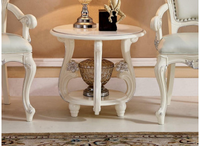 Elegante Designer-Couchtisch Sofa Wunnzëmmer Dësch Bäistelltisch Barock