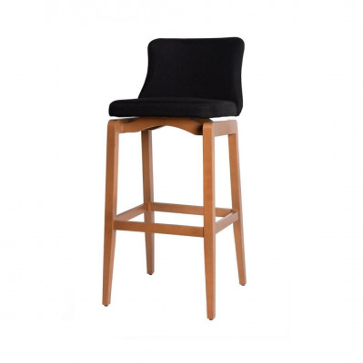 Barhocker Stull Design Stull Tresen Fautuell Bar Stoff Lehnstull Luxus Polster.