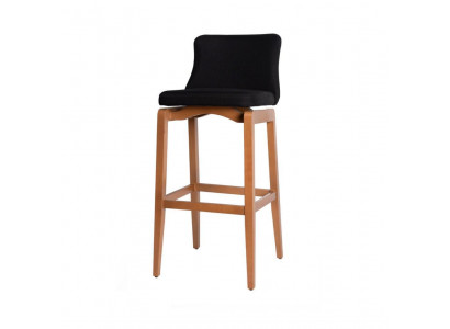 Barhocker Stull Design Stull Tresen Fautuell Bar Stoff Lehnstull Luxus Polster.