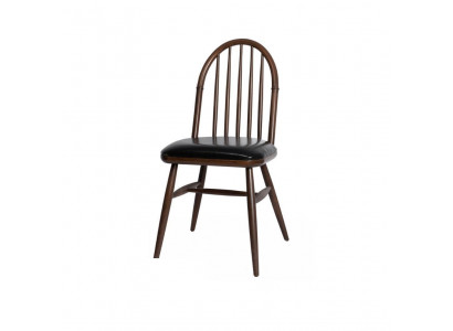 Iesszëmmerstull Stull Iesszëmmer Modern Still Holz Design Schwaarz Fauteuil Landhaus