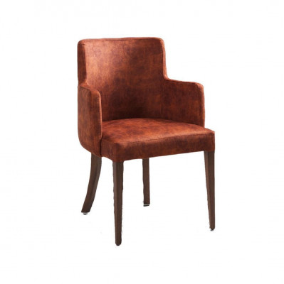 Stull Design Wunnzëmmer Iesszëmmer Echt Holz Still Polster mat Armleeën Nei