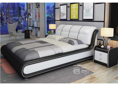 Duebel Better Kinneksbett Schlofkummer Luxus Italienesche Stil Miwwelen 180x200cm