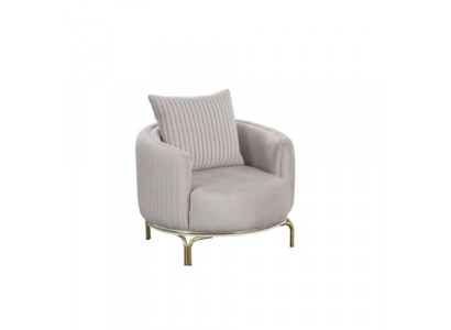 Ronne Fauteuil Eenzel Luxus 1 Sëtz Polster Sëtz Designer Textil Sëtz Stoff