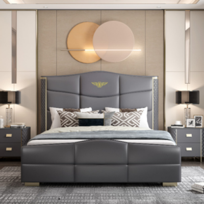 Design duebel Bett Liederbett Better Bett Lieder Gepolstert Koppel 180x200cm