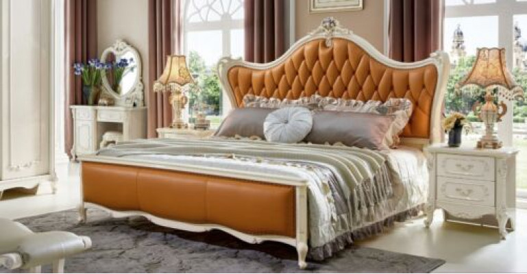 Better Liederbett 3-Stéck Set 2x Schlofzëmmer Nuetsdësch Konsole Massivholz