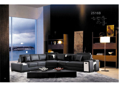 Liederkanapé Couch Wunnlandschaft Eckkanapé Eck Garnitur Design Modern