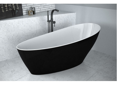 Badewannen ovalen Design Badewanne fräistehend modern Buedzëmmer