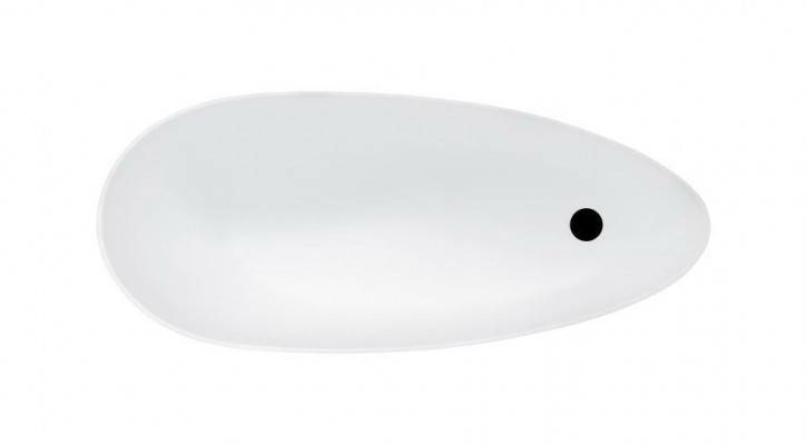 Badewannen ovalen Design Badewanne fräistehend modern Buedzëmmer