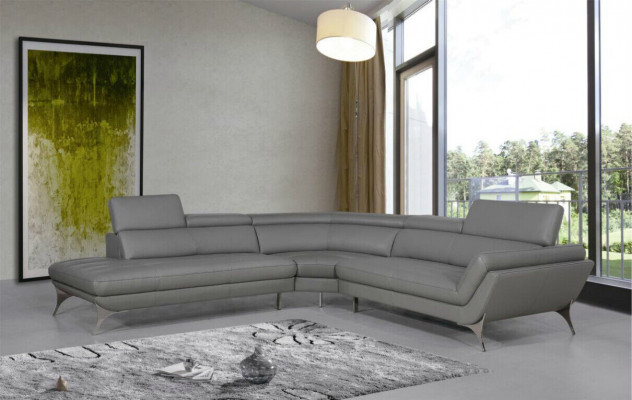 Lieder-Canapé Couch Wunnlandschaft Eckcanapé Eck Garnitur Design Modern Canapé 1541