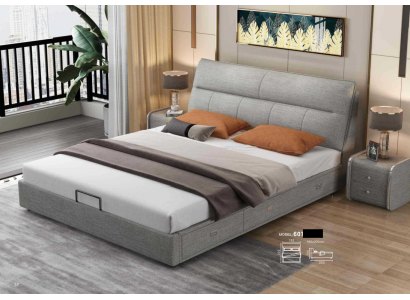 Design Liederbett Modernen Hotelgestell Luxus Schlofzëmmer Duebelbetter Ehe