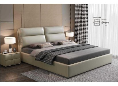 Design Bett Schlofzëmmer Textil Lieder Polster Modern Better 180x200cm