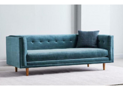 Wohnlandschaft Stoff Sofa 3 Sëtzer Relax Sëtz Design Couch Lounge Sofas Textil