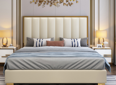 Bett Betten Holz Lieder Polster Bestietnis Design Lieder Hotel Boxspring Miwwelen