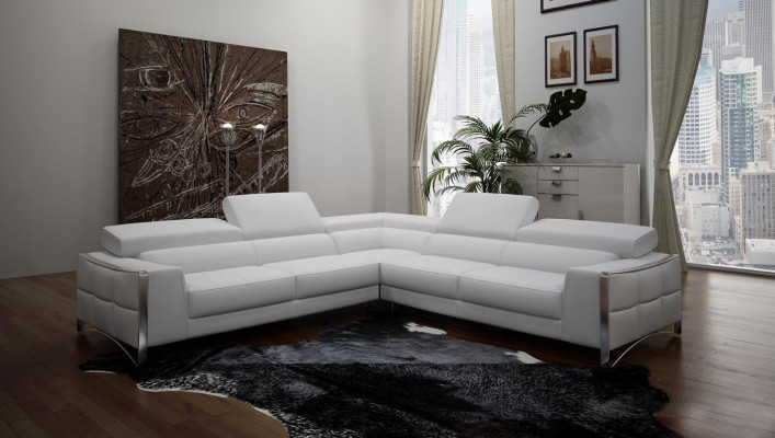 Ledercouch Couch Wunnlandschaft Ecksitz Eckgarnitur Design Modern Sofa 1504B
