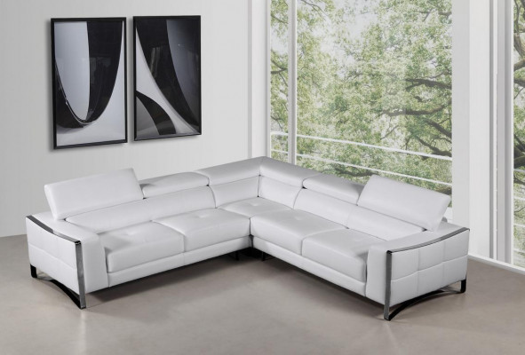 Ledercouch Couch Wunnlandschaft Ecksitz Eckgarnitur Design Modern Sofa 1504B